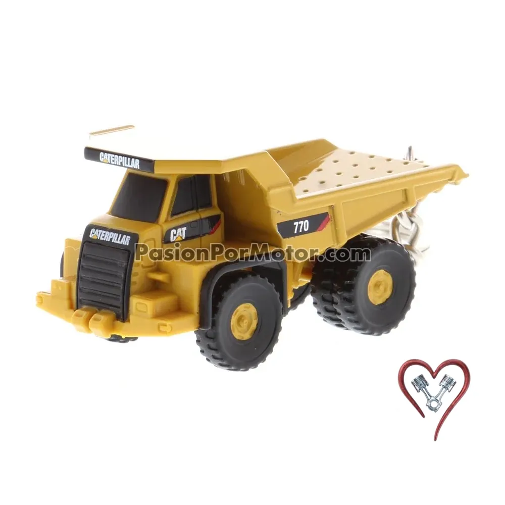 Llavero 2.35 Pulgadas / Caterpillar 770 Camión Volteo Minero DIE CAST MASTERS Off Highway Truck 02929