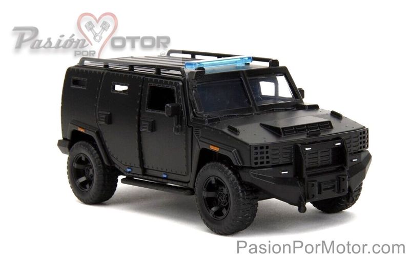5 Pulgadas / 1:40 Hummer H2 SUV Agency Negro Mate Rapido y Furioso X JADA TOYS 1:32 5 Pulgadas / 1:40 Hummer H2 SUV Agency Negro Mate Rapido y Furioso X JADA TOYS 1:32