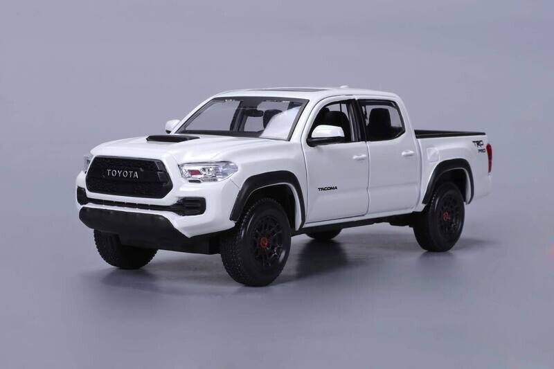 1:27 Toyota Tacoma TRD PRO 2023 Blanco MAISTO Special Edition Pick Up 1:24 03345
