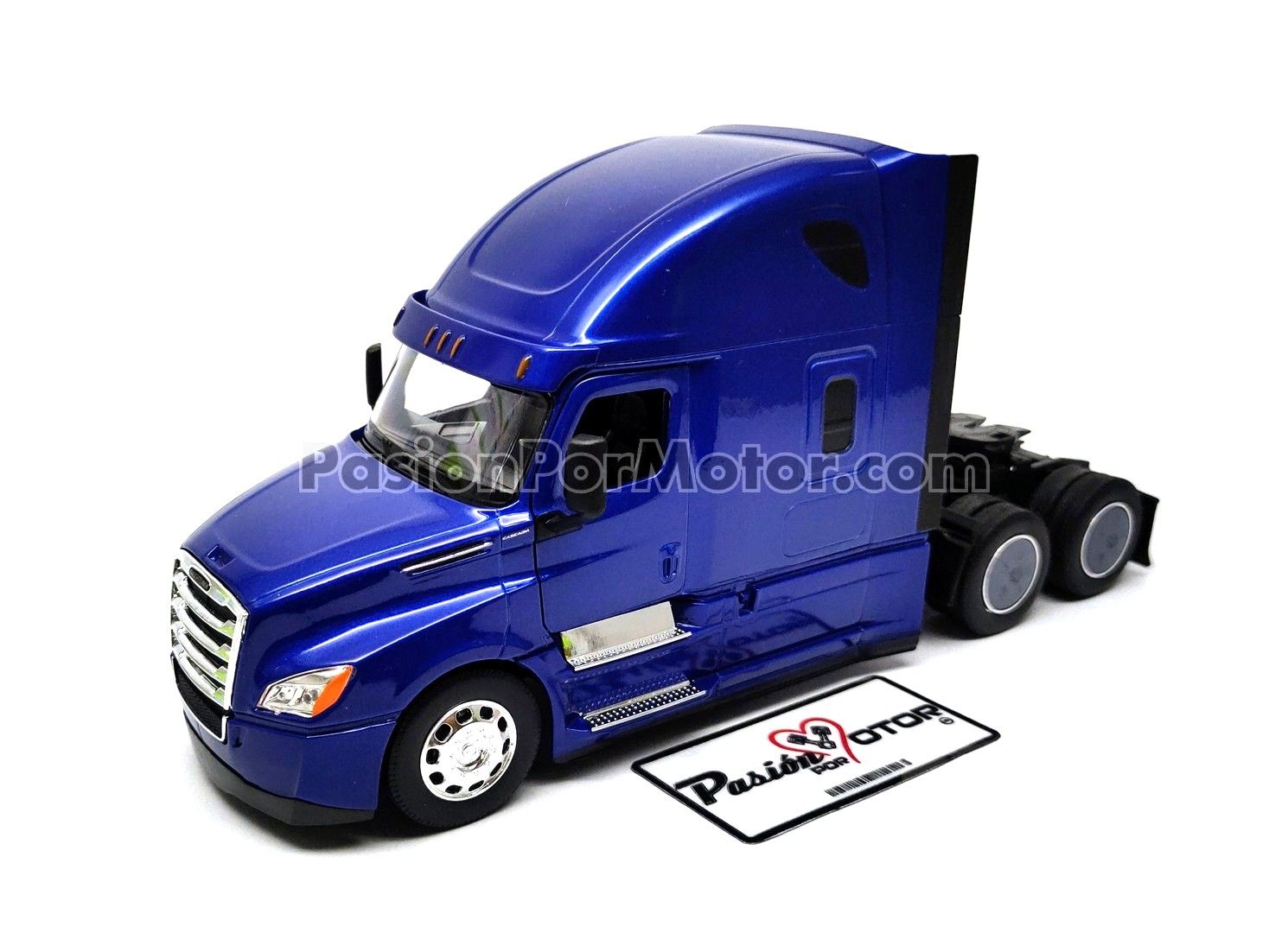 1:32 Freightliner Cascadia Tractocamion 2018 Cabina Azul WELLY Transporter Display a Granel 03391 1:32 Freightliner Cascadia Tractocamion 2018 Cabina Azul WELLY Transporter Display a Granel 03391