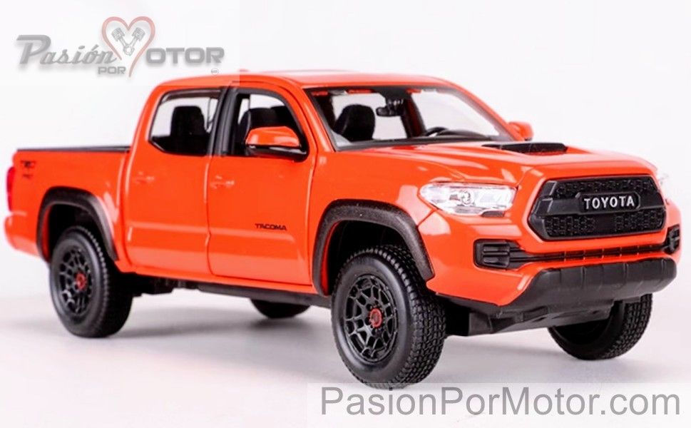 1:27 Toyota Tacoma TRD PRO 2023 Naranja MAISTO Special Edition Pick Up 1:24 03653