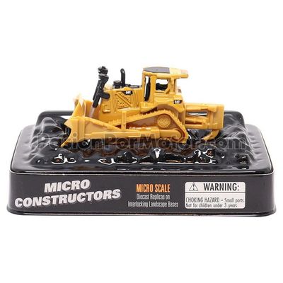 2.35 Pulgadas / Micro Escala Caterpillar D8T Bulldozer Track Type Tractor DIE CAST MASTERS 03662