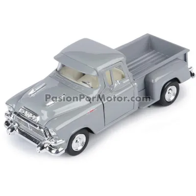 1:24 GMC Blue Chip 1957 Pick Up Gris MOTOR MAX Timeless Legends 00498 1:24 GMC Blue Chip 1957 Pick Up Gris MOTOR MAX Timeless Legends 00498