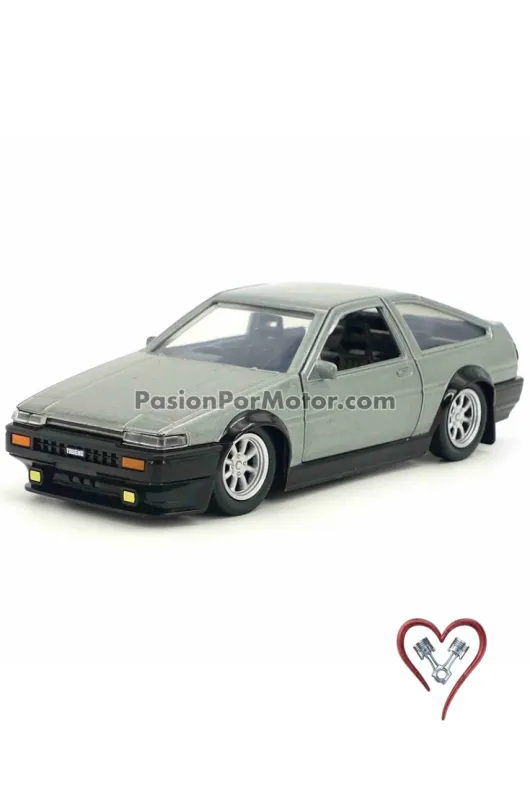 5 Pulgadas / 1:32 Toyota Trueno AE86 1986 Plata Rapido y Furioso 3 Tokyo Drift JADA TOYS 04277 5 Pulgadas / 1:32 Toyota Trueno AE86 1986 Plata Rapido y Furioso 3 Tokyo Drift JADA TOYS 04277