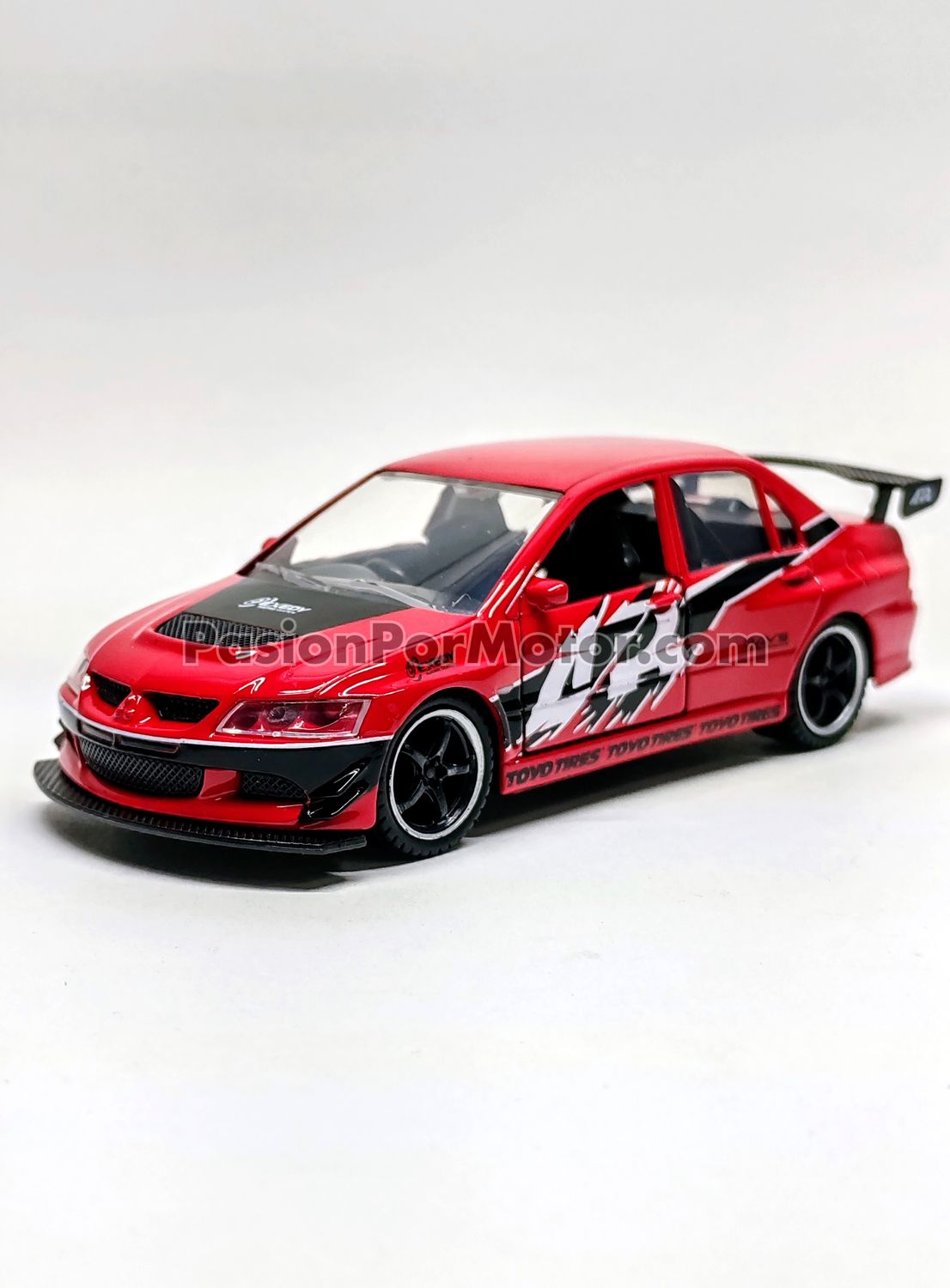 5 Pulgadas / 1:35 Mitsubishi Lancer Evolution IX 2006 Rojo Sean´s Rapido y Furioso 3 JADA TOYS 04314 5 Pulgadas / 1:35 Mitsubishi Lancer Evolution IX 2006 Rojo Sean´s Rapido y Furioso 3 JADA TOYS 04314