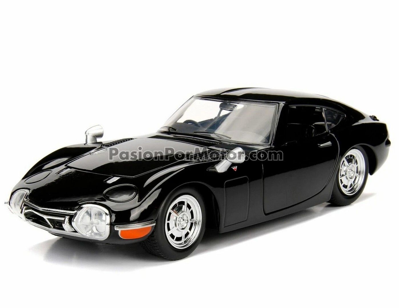 1:24 Toyota 2000 GT 1967 Negro JADA TOYS JDM Tuners Display a Granel 04454 1:24 Toyota 2000 GT 1967 Negro JADA TOYS JDM Tuners Display a Granel 04454
