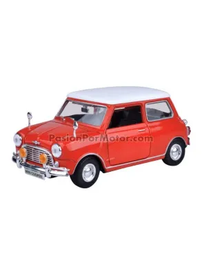 1:18 Morris Mini Cooper 1961-1967 Rojo MOTOR MAX 04591 1:18 Morris Mini Cooper 1961-1967 Rojo MOTOR MAX 04591