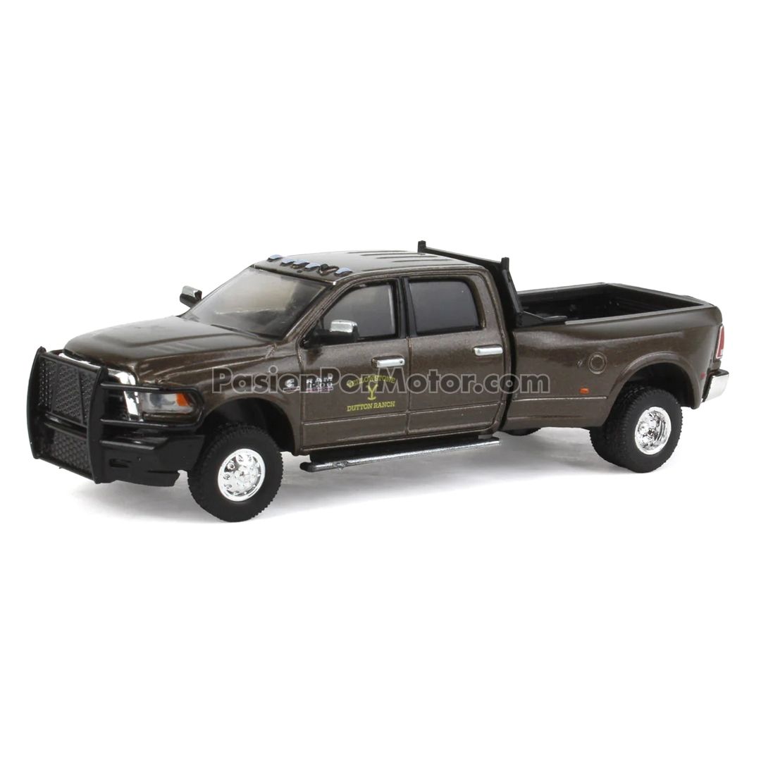 1:64 Ram 3500 Laramie Dually 2017 Pick Up Yellowstone GREENLIGHT Hollywood 04736