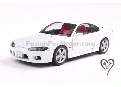 1:18 Nissan Silvia S15 Spec R Aero 1999 Blanco SOLIDO 04743 1:18 Nissan Silvia S15 Spec R Aero 1999 Blanco SOLIDO 04743