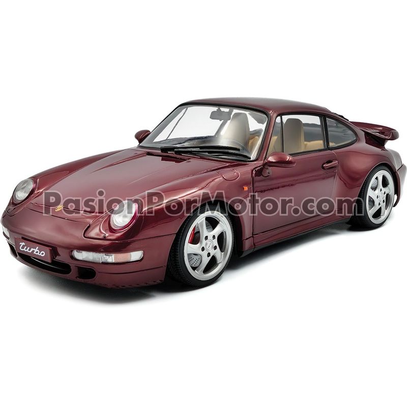 1:18 Porsche 911 (993) Turbo 1997 Arena Red SOLIDO 04746