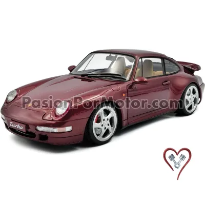 1:18 Porsche 911 (993) Turbo 1997 Arena Red SOLIDO 04746