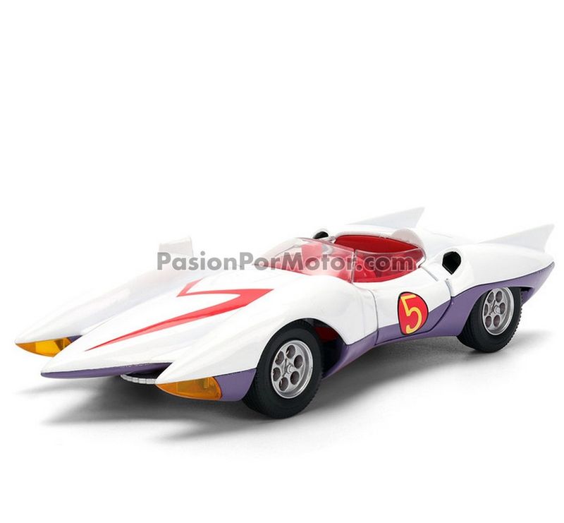 5 Pulgadas / 1:32 Mach 5 Speed Racer Meteoro JADA TOYS Hollywood Rides 04795