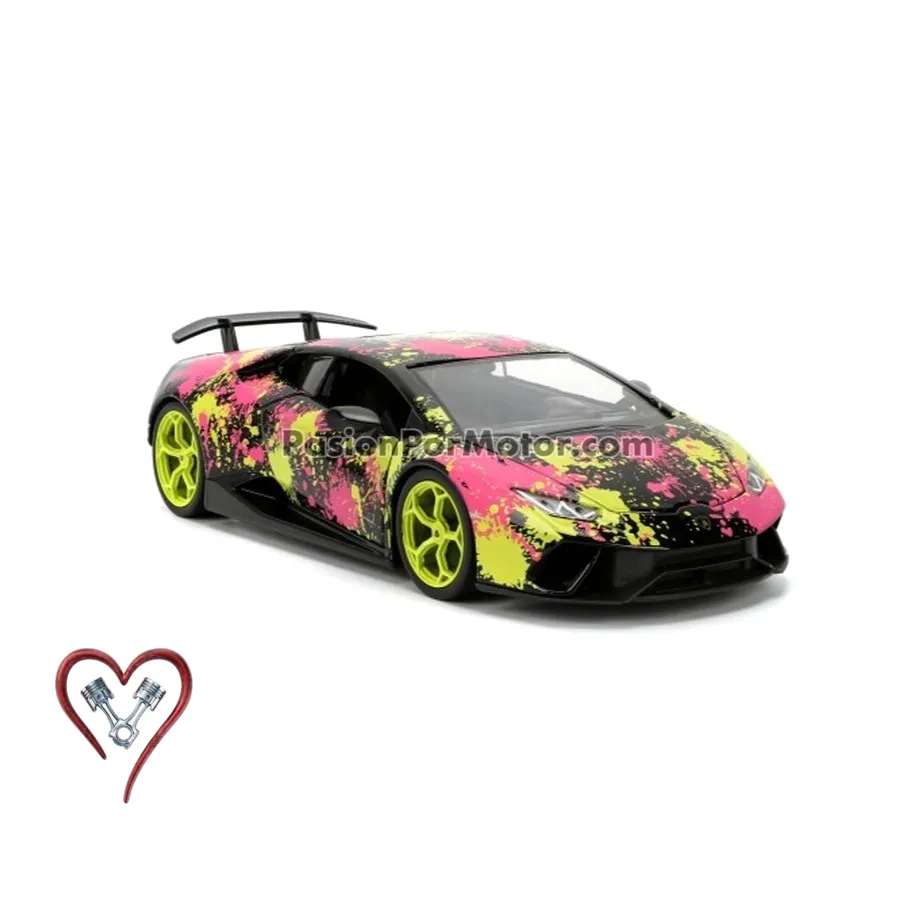 1:24 Lamborghini Huracan LP640-4 Performante Coupe 2017 JADA TOYS Pink Slips 04826