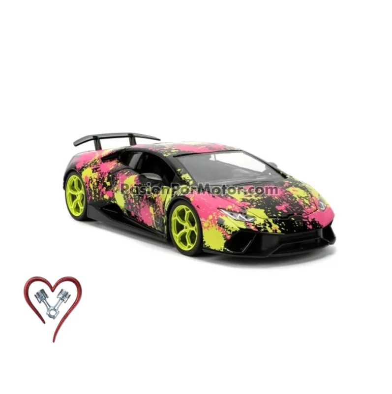 1:24 Lamborghini Huracan LP640-4 Performante Coupe 2017 JADA TOYS Pink Slips 04826