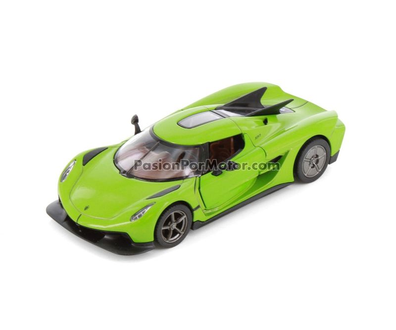 5 Pulgadas / 1:36 Koenigsegg Jesko Absolut 2020 Verde KINSMART En Display a Granel 04889 5 Pulgadas / 1:36 Koenigsegg Jesko Absolut 2020 Verde KINSMART En Display a Granel 04889