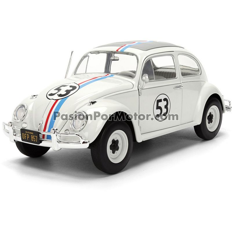 1:24 Volkswagen Beetle 1963 Herbie The Love Bug JADA TOYS Disney 05000