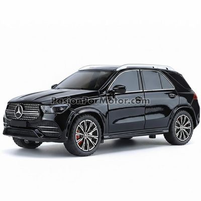 1:24 Mercedes Benz GLE 350 SUV 2019 Negro Con Luz y Sonido 05029
