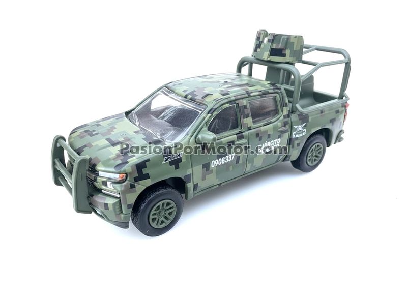 1:64 Chevrolet Silverado Z71 2021 Ejercito Mexicano GREENLIGHT 05036 1:64 Chevrolet Silverado Z71 2021 Ejercito Mexicano GREENLIGHT 05036