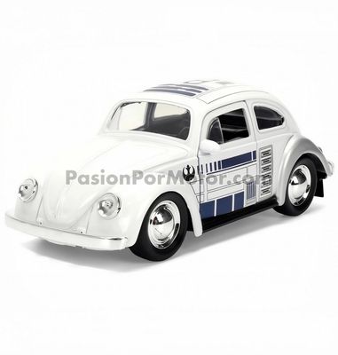 5 Pulgadas / 1:32 Volkswagen Drag Beetle 1959 Con Graficos R2-D2 Star Wars JADA TOYS Disney VW Vocho 05040 5 Pulgadas / 1:32 Volkswagen Drag Beetle 1959 Con Graficos R2-D2 Star Wars JADA TOYS Disney VW Vocho 05040