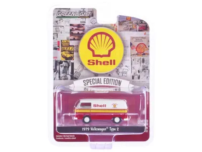 1:64 Volkswagen T2 Type 2 1979 Shell GREENLIGHT Special Edition Combi VW 00567