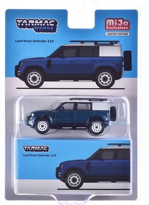 1:64 Land Rover Defender 110 2020 Azul TARMAC WORKS Global 64 05077 1:64 Land Rover Defender 110 2020 Azul TARMAC WORKS Global 64 05077
