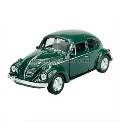 5 Pulgadas / 1:33 Volkswagen Beetle 1302 1970 Verde WELLY Display a Granel 05099