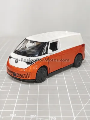 5 Pulgadas / 1:38 Volkswagen ID. Buzz Cargo 2024 Bitono Blanco y Naranja WELLY Display a Granel 05109 5 Pulgadas / 1:38 Volkswagen ID. Buzz Cargo 2024 Bitono Blanco y Naranja WELLY Display a Granel 05109