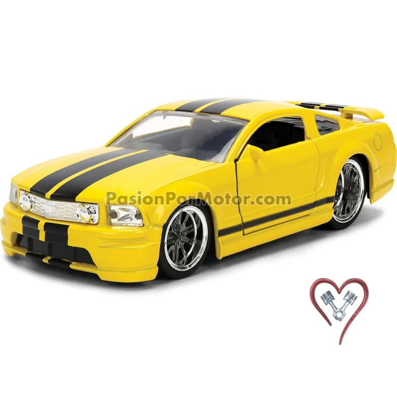 5 Pulgadas / 1:36 Ford Mustang GT 2006 Malik Rapido y Furioso 4 JADA TOYS 1:32 05221 5 Pulgadas / 1:36 Ford Mustang GT 2006 Malik Rapido y Furioso 4 JADA TOYS 1:32 05221