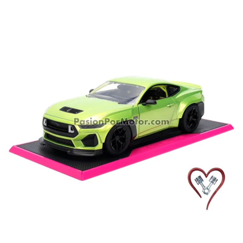 1:24 Ford Mustang RTR Spec 5-D 2024 Verde JADA TOYS Pink Slips 05243 1:24 Ford Mustang RTR Spec 5-D 2024 Verde JADA TOYS Pink Slips 05243