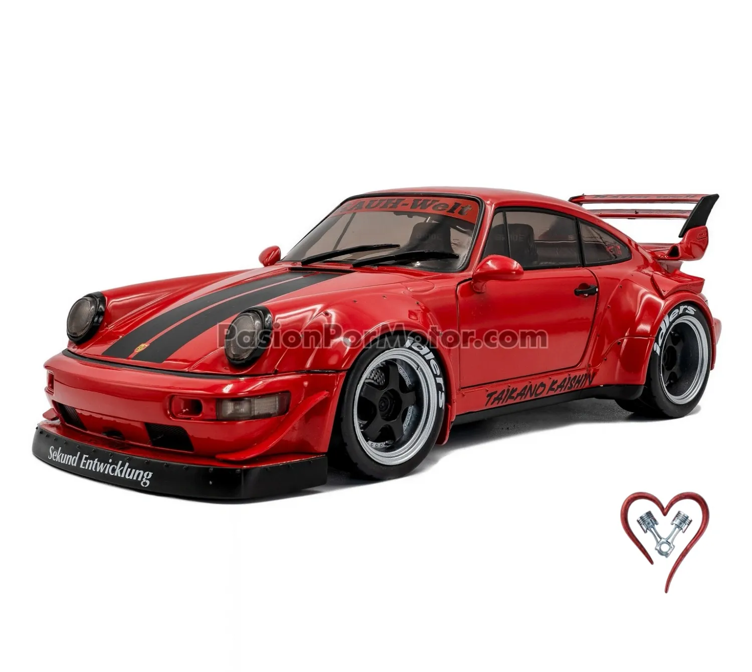 1:18 Porsche 911 964 RWB Body Kit Taikano Kaishin 2024 Rojo SOLIDO 05268 1:18 Porsche 911 964 RWB Body Kit Taikano Kaishin 2024 Rojo SOLIDO 05268