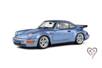 1:18 Porsche 911 964 Turbo 1990 Azul Horizon SOLIDO 05284