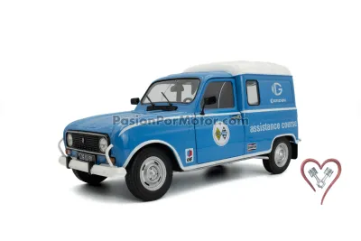 1:18 Renault 4L Fourgonette 4 1976 Gordini Service SOLIDO 05286