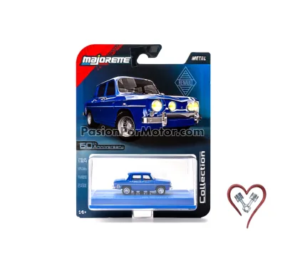1:64 Renault 8 Gordini 1966 Azul 60Th Anniversary MAJORETTE  Collector Series 4 05338