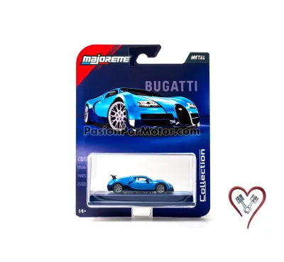 1:64 Bugatti Veyron 16.4 Super Sport 2005 Azul Bitono Collector Series 4 MAJORETTE Metal Collection 05340 1:64 Bugatti Veyron 16.4 Super Sport 2005 Azul Bitono Collector Series 4 MAJORETTE Metal Collection 05340