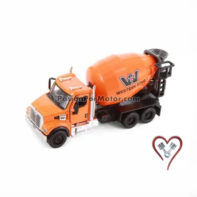 1:66 Western Star 47X Revolvedora 2023 Naranja KINSMART En Display a Granel 1:64 05353 1:66 Western Star 47X Revolvedora 2023 Naranja KINSMART En Display a Granel 1:64 05353