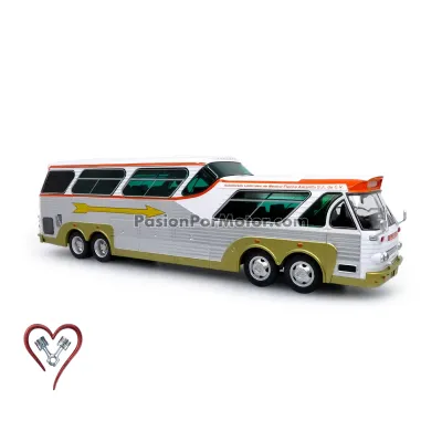 1:43 Sultana TM 44-18 SP Panoramico 1969 Paton Flecha Amarilla ICONIC REPLICAS Autobus 05371