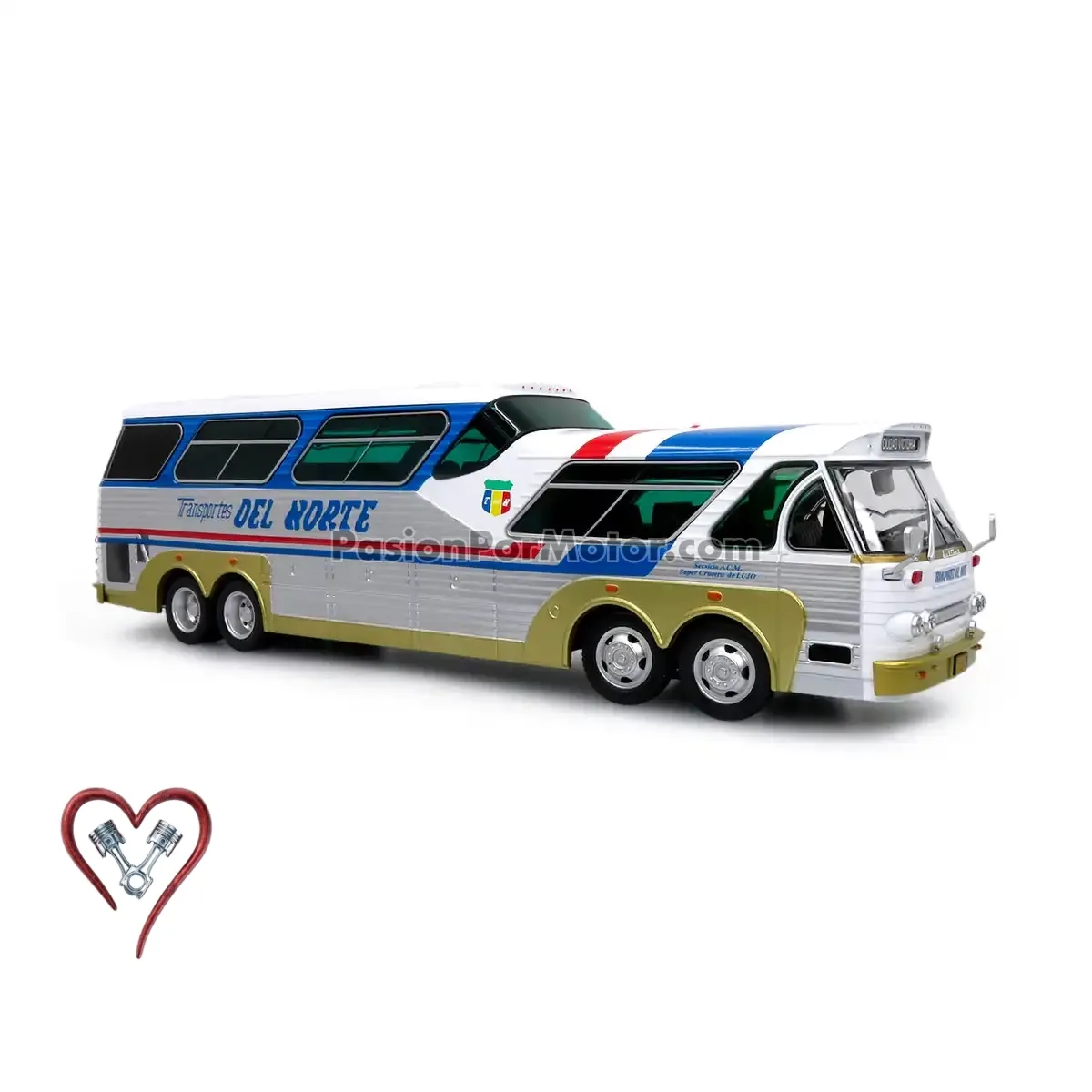 1:43 Sultana TM 44-18 SP Panoramico 1969 Paton Transportes Del Norte ICONIC REPLICAS Autobus 05373 1:43 Sultana TM 44-18 SP Panoramico 1969 Paton Transportes Del Norte ICONIC REPLICAS Autobus 05373