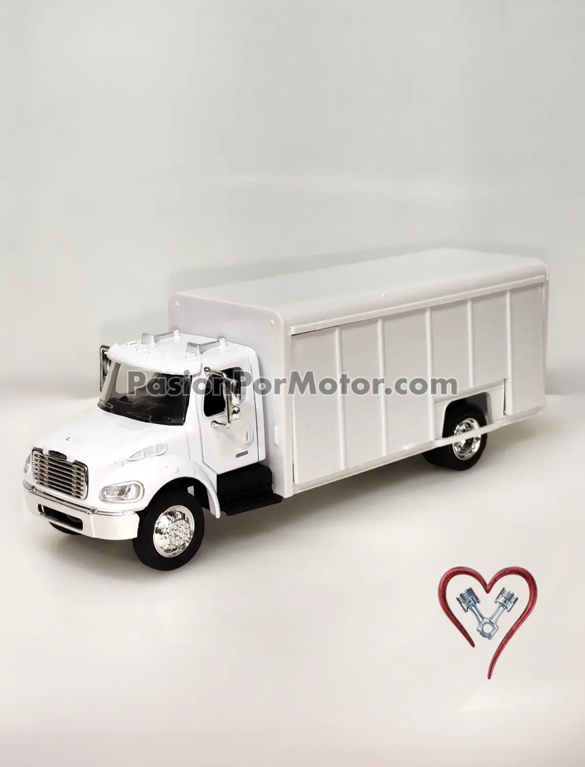 1:43 Freightliner M2 Business Class 2002 Carrocería Refresquero Blanco NEW RAY Rabon 05376 1:43 Freightliner M2 Business Class 2002 Carrocería Refresquero Blanco NEW RAY Rabon 05376