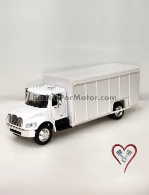 1:43 Freightliner M2 Business Class 2002 Carrocería Refresquero Blanco NEW RAY Rabon 05376 1:43 Freightliner M2 Business Class 2002 Carrocería Refresquero Blanco NEW RAY Rabon 05376