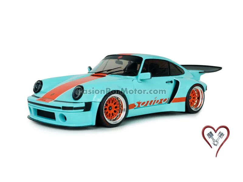 1:18 Porsche 911 (930) KS-R by Khyzyl Saleem Azul SOLIDO 05374 1:18 Porsche 911 (930) KS-R by Khyzyl Saleem Azul SOLIDO 05374