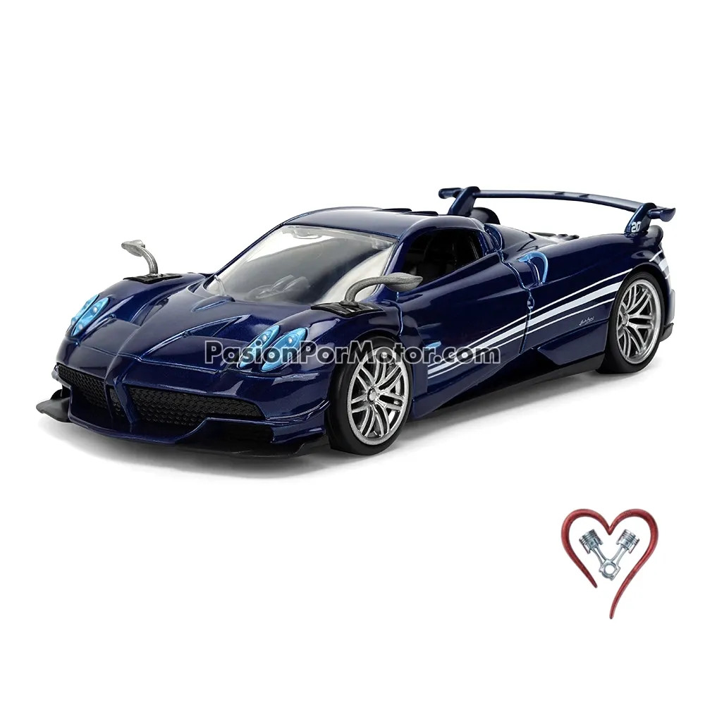 5 Pulgadas / 1:38 Pagani Huayra Roadster BC 2020 Azul Rapido y Furioso X JADA TOYS 5 Pulgadas / 1:38 Pagani Huayra Roadster BC 2020 Azul Rapido y Furioso X JADA TOYS