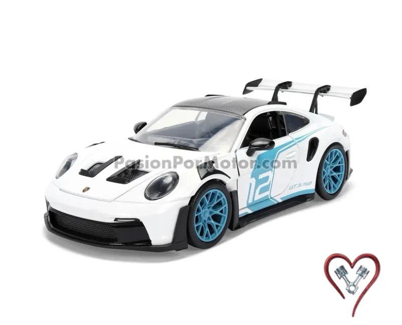 1:24 Porsche 911 GT3 RS 992 2024 #14 Blanco JADA TOYS Hyper-Spec 1:24 Porsche 911 GT3 RS 992 2024 #14 Blanco JADA TOYS Hyper-Spec