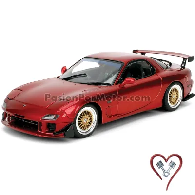 1:18 Mazda RX7 Type RS FD35 1999 Rojo Candy JADA TOYS Pink Slips 1:18 Mazda RX7 Type RS FD35 1999 Rojo Candy JADA TOYS Pink Slips