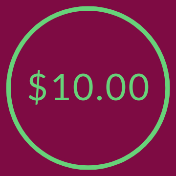 A 10.00 Donation