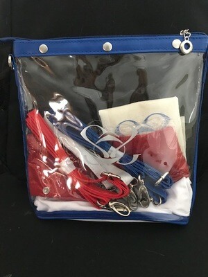 Generation 1 - Clear handbag w/Red Liner