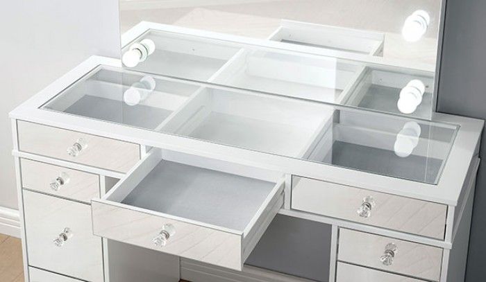 VANITY SET W/ STOOL
