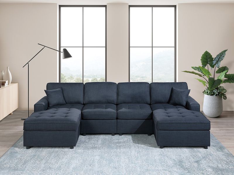 SECTIONAL W/ DOUBLE CHAISE
