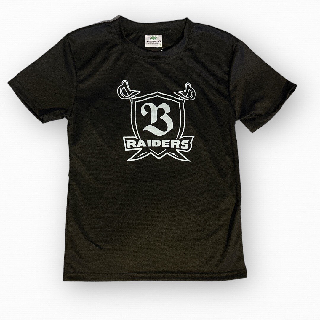 T-SHIRT NEGRA/LOGO GRIS (Small/Hombre - Medium/Mujer)