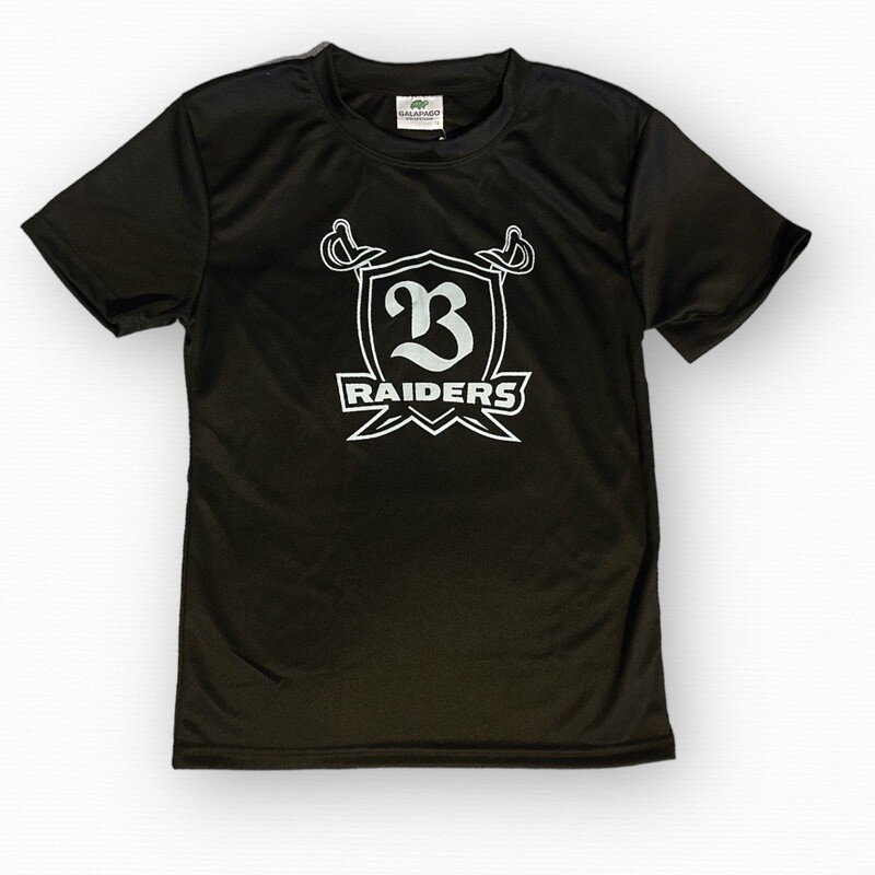 T-SHIRT NEGRA/LOGO GRIS (2XL/Hombre)