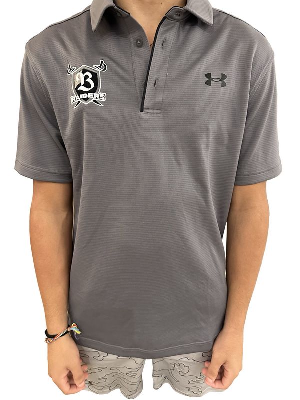POLO DE HOMBRE GRIS MEDIUM UNDERARMOUR